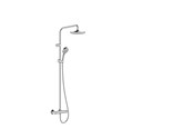 Suihku- ja asennustarvikkeet - Hansgrohe Vernis Blend showerpipe with thermostatic mixer, Ø200mm head shower, chrome - 26276000