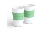 Keittiötarvikkeet - Moccamaster Porcelain Mugs - Pastel Green - 2 pcs - MA023