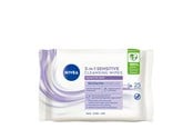 Kasvojen hoito - Nivea Sensitive Cleansing Wipes 25 stk - 4005900283252