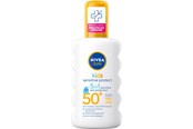 Vartalonhoito - Nivea Kids Sensitive Sun Spray SPF 50+ 200ml - 4006000132242