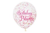 Lelut - Haza Witbaard - Confetti Balloons Princess 6 pcs. - U58145