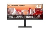 Näyttö - 34" LG UltraWide 34BA75QE-B - 3440x1440 (UWQHD) - 60Hz - IPS - 90W USB-C - KVM switch - 34BA75QE-B