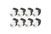 Lisätarvikkeet - DIGITUS CAT 6 Keystone Jack (8-Pack) - DN-93603-8
