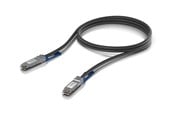 Verkkokaapelit - Ubiquiti 100GBase direct attach cable - 1 m - black - Musta - 1m - UACC-DAC-QSFP28-1M