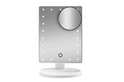 Sisustus - Gillian Jones Makeup Mirror with LED Light Touch Function and GWP Suction Cup Mirror - White - 10263-90