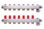 Lattialämmitys - Danfoss floor heating manifold 7+7 SSM - 088U0807