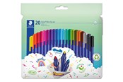 Kirjoitus- ja piirustustarvikkeet - Staedtler Fibre-tip pen triplus col rPP 20pcs - 323 C20