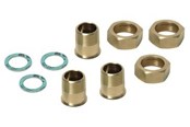 Lämmityksen säätö - Danfoss Screw-in set DN 20 for TVM-W (3 pcs.) dezincification-free brass 3/4 turn/set - 003Z3134