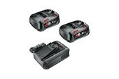 Akut ja laturit - Bosch AKKU-LATURIPAKETTI 18V 2X2,5AH+AL18V-44 - 1600A031T5