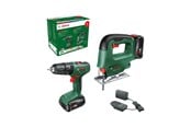 Ruuvi- ja Porakoneet - Bosch EASY IMPACT 18V + EASY SAW 18V 2X2AH - 06039D810A