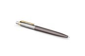 Kirjoitus- ja piirustustarvikkeet - Parker Jotter Ballpoint Pen | Grey Lacquer with Gold Trims | Medium Point | Blue Ink Refill | Gift Box - 2213723