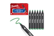 Kirjoitus- ja piirustustarvikkeet - Sharpie Creative Marker Acrylic Paint Pens | Bullet Tip Water-Based Paint Markers | Green | 6 Count - 2218064
