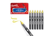 Kirjoitus- ja piirustustarvikkeet - Sharpie Creative Marker Acrylic Paint Pens | Brush Tip Water-Based Paint Markers | Yellow | 6 Count - 2218065