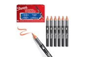 Kirjoitus- ja piirustustarvikkeet - Sharpie Creative Marker Acrylic Paint Pens | Brush Tip Water-Based Paint Markers | Orange | 6 Count - 2218112