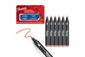 Kirjoitus- ja piirustustarvikkeet - Sharpie Creative Marker Acrylic Paint Pens | Bullet Tip Water-Based Paint Markers | Orange | 6 Count - 2218122
