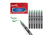 Kirjoitus- ja piirustustarvikkeet - Sharpie Creative Marker Acrylic Paint Pens | Brush Tip Water-Based Paint Markers | Green | 6 Count - 2218124