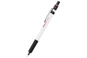 Kirjoitus- ja piirustustarvikkeet - Rotring 500 Mechanical Pencil | 0.5mm HB Lead | White hexagonal plastic barrel and non-slip textured metal grip - 2218725