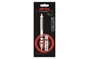 Kirjoitus- ja piirustustarvikkeet - Rotring Tikky Mechanical Pencil Set | 0.5 mm | Lead Refills | White Barrel - 2221251