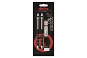 Kirjoitus- ja piirustustarvikkeet - Rotring Tikky Mechanical Pencil Ballpoint Eraser & Lead Refills Set | HB Lead 0.5 mm Pencil | Medium Point Pen | Black Barrel - 2221255
