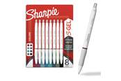 Kirjoitus- ja piirustustarvikkeet - Sharpie S-Gel | Gel Pens for Writing | Medium Point (0.7mm) | Assorted Ink Colours | White Pearl Barrels | 8 Count - 2208551