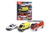 Leluautot - Dickie SOS Team Set - Danish - 203712015018