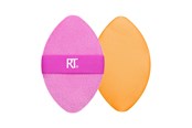 Meikit - Real Techniques Miracle 2-in1 Powder Puff Duo - Pink/Orange - RT10013300