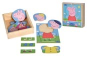 Puulelut - Peppa Pig Dress Up Puzzle - 109265707