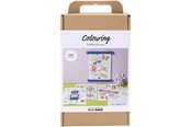 Luovat leikit - Creativ Company Craft Kit Colouring Butterfly and Robot - 977812