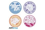 Fanituotteet - ABYstyle - POKEMON - Set of 4 Plates - Japanese Style - ABYTAB105