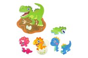 Vauva- ja taaperolelut - Toi-Toys Little Stars Foam Floor Puzzle Dino 36 pcs. - 72487A