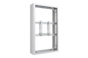 Seinäkiinnitys, AV-kiinnikkeet & AV-kalusteet - Multibrackets M Pro Series enclosure - medium - for 2 LCD displays - b2b - white - Max 50 kg - recommended for 43" - 7350105217623