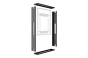 Seinäkiinnitys, AV-kiinnikkeet & AV-kalusteet - Multibrackets M OH75 - Max 160 kg - recommended for 75" - 7350105218231