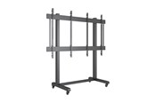 Seinäkiinnitys, AV-kiinnikkeet & AV-kalusteet - Multibrackets M Pro Series cart - for LCD display - black - Max 200 kg - recommended for 136" - 7350105216169