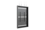 Seinäkiinnitys, AV-kiinnikkeet & AV-kalusteet - Multibrackets M Pro Series mounting kit - Large - for flat panel - high brightness wire - black RAL 9005 - Max 50 kg - recommended for 75" - 7350105217524