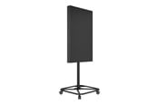 Seinäkiinnitys, AV-kiinnikkeet & AV-kalusteet - Multibrackets M Pro Series cart - for 1x3 video wall - quadpod - black - Max 35 kg - recommended for - 7350022737983
