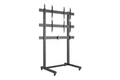 Seinäkiinnitys, AV-kiinnikkeet & AV-kalusteet - Multibrackets M Pro Series cart - for monitor / flat panel - video wall stand MBF 2x2Ux3 270 micro adjustable - black - Max - recommended for 65" - 7350105216909