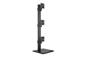 Seinäkiinnitys, AV-kiinnikkeet & AV-kalusteet - Multibrackets M stand - vertical - for 3 flat panels - HD VESA widescreen - black - Max 45 kg - recommended for 50" - 7350073730100