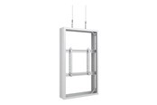 Seinäkiinnitys, AV-kiinnikkeet & AV-kalusteet - Multibrackets M Pro Series enclosure - medium - for LCD display - wire b2b - white RAL 9005 - Max 50 kg - recommended for 55" - 7350022738874