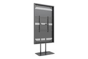 Seinäkiinnitys, AV-kiinnikkeet & AV-kalusteet - Multibrackets M Pro Series stand - for LCD display - dual pole enclosure - black - Max 50 kg - recommended for 85" - 7350022739260