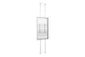 Seinäkiinnitys, AV-kiinnikkeet & AV-kalusteet - Multibrackets M Pro Series stand - fixed - for LCD display - enclosure - white - Max 50 kg - recommended for 85" - 7350022739253