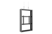 Seinäkiinnitys, AV-kiinnikkeet & AV-kalusteet - Multibrackets M Pro Series enclosure - medium - for LCD display - wire b2b - black RAL 9005 - Max 50 kg - recommended for 55" - 7350022738904