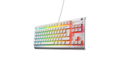 Näppäimistöt - SteelSeries Apex 3 TKL - Pelinäppäimistö - ilman numpadia - Pohjoismainen - Valkoinen - 64906