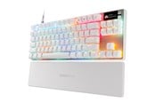 Näppäimistöt - SteelSeries Apex Pro TKL Gen 3 - Pelinäppäimistö - ilman numpadia - Englanti (US) - Valkoinen - 64898