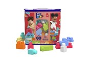 Rakennussarjat - MEGA Bloks First Builders Iso rakennuspalikkapussi Pink - DCH54