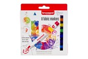 Harrastustarvikkeet - Bruynzeel Textile markers 8 pcs. - 60227008