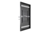 Seinäkiinnitys, AV-kiinnikkeet & AV-kalusteet - Multibrackets M Pro Series enclosure - Large - for LCD display - column slim - black RAL 9005 - Max 50 kg - recommended for 75" - 7350022738973