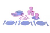 Ulkoleikit - Plasto  Dinner set 23 parts - 2901000ROS