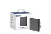 Smart Home - Älykoti - Aqara Smart Wall Switch H1 Double– Grey (With Neutral) - WS-EUK04-G