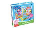 Lautapelit - Tactic Peppa Pig 3 in 1 Lotto Domino Memo - 60480