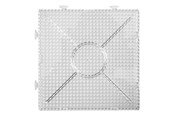 Luovat leikit - Creativ Company - Iron-on bead board Clear Square 15x15cm 2 pcs. - 75309